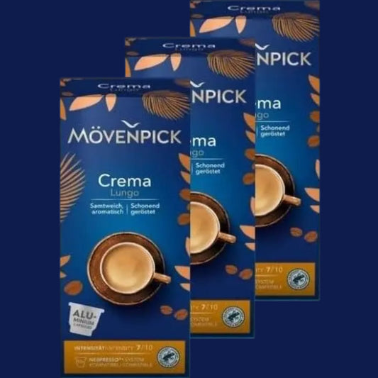 Crema Lungo 3 packs ( 30 Capsules )