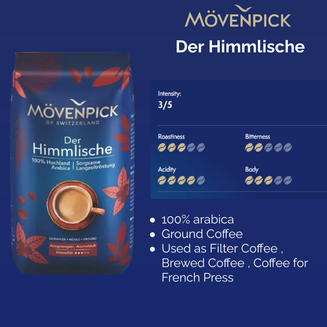 Movenpick Der Himmlische Ground Coffee - 500 gram