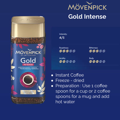 Instant Coffee Gold Intense 100 gram